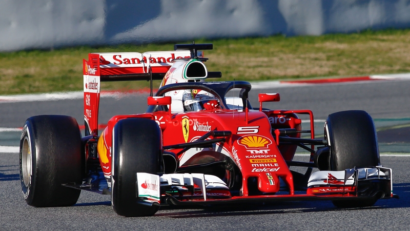 Engine trouble let Sebastian Vettel at the back of the grid for the Malaysian Grand Prix