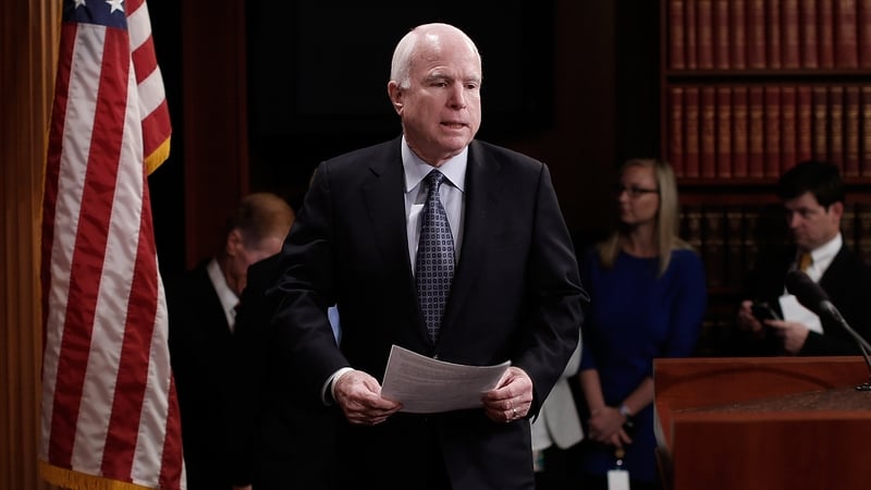 Senator McCain and his family are reviewing further treatment options