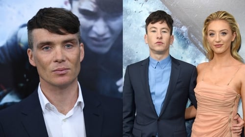Cillian Murphy & Barry Keoghan suit up for Dunkirk