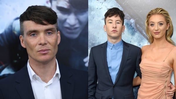 Cillian Murphy & Barry Keoghan suit up for Dunkirk