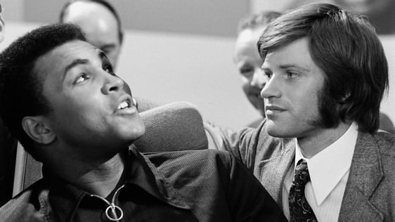 Muhammad Ali and Tom Holton