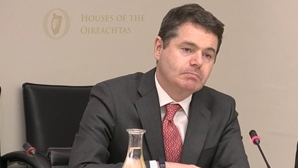 Paschal Donohoe was before the Oireachtas Budget Oversight Committee