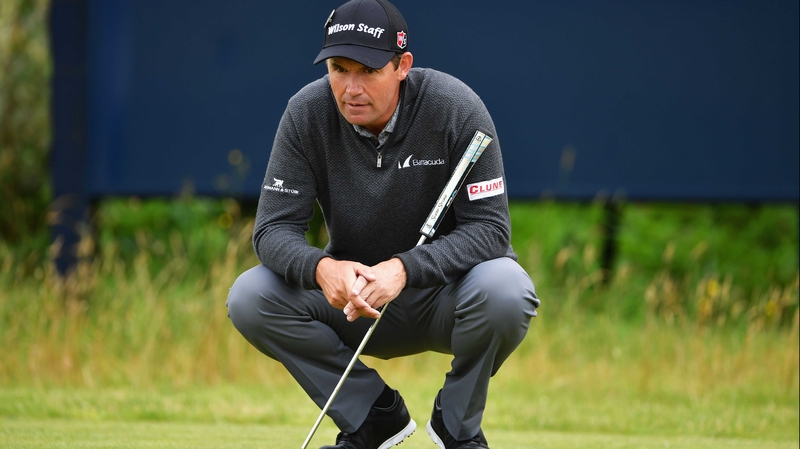 Harrington completed his second round