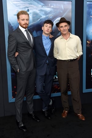 Jack Lowden, Barry Keoghan and Mark Rylance attend the New York Premiere