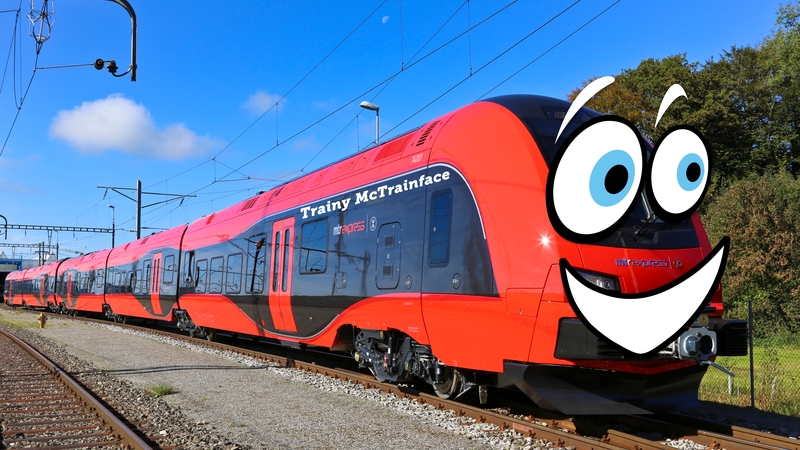 The train will run between the Swedish capital Stockholm and Gothenburg (Pic: MTR Express)