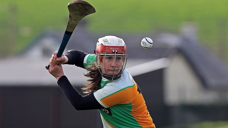 Siobhan Flannery in action for Offaly