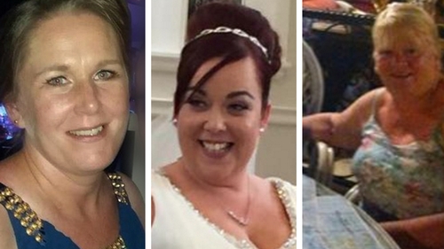 Rachel Battles, Mairead Munday and Margaret McGonigle died in the crash