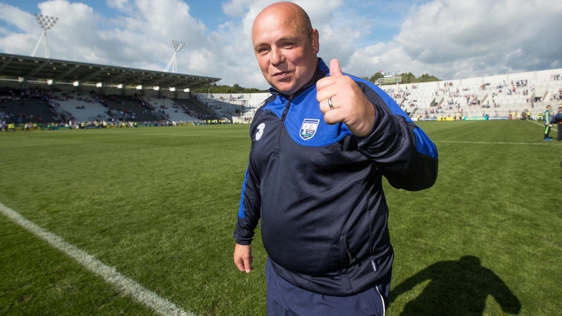 Waterford manager Derek McGrath basks in the All-Ireland quarter-final win over Wexford