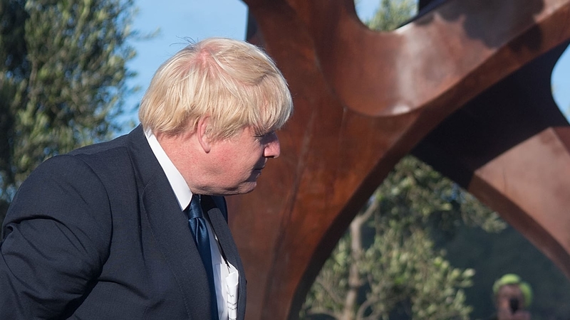 Boris Johnson is making his first visit to New Zealand