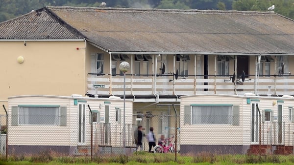 Direct provision centre at Mosney