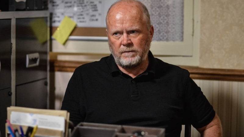 Is he dead or alive - accident prone Phil Mitchell gets boxed and injured in gas explosion in one day