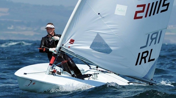 Aoife Hopkins on the way to victory