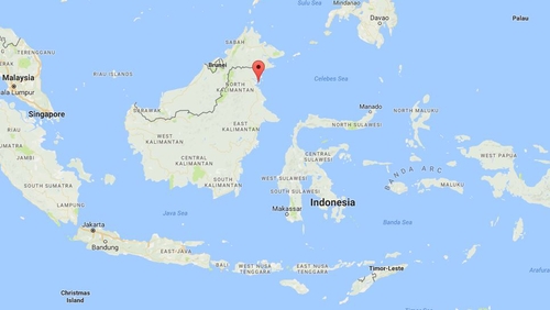 The accident occurred as the boat left Tarakan in North Borneo province this morning