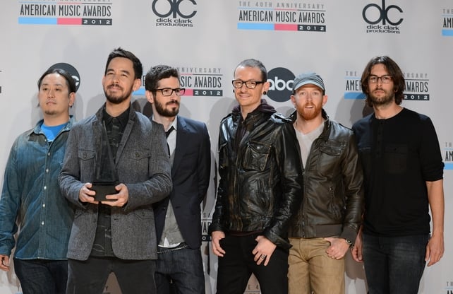 Linkin Park win 'Favorite Alternative Artist' award at American Music Awards in 2012