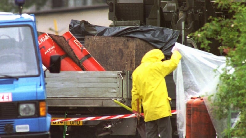 The attack involved an improvised launch battery on a truck