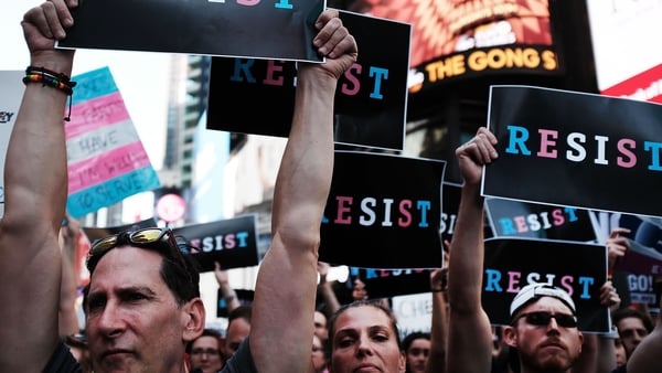 The announcement led to protests