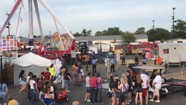 The incident happened on the opening day of the Ohio State Fair
