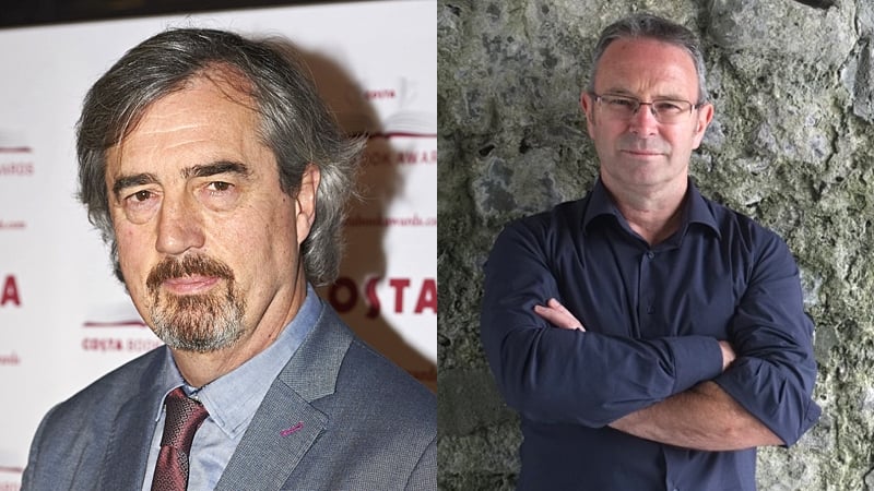Sebastian Barry and Mike McCormack - All eyes now turn to Booker shortlist on September 13