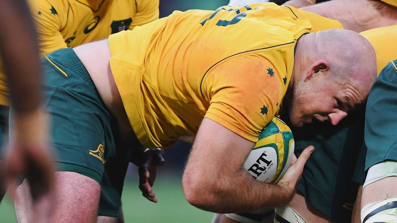 Moore in action for the against Fiji, June 2017