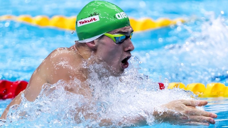 Nicholas Quinn: 'It was a good swim, a season's best, that's what you come here to try and do.'