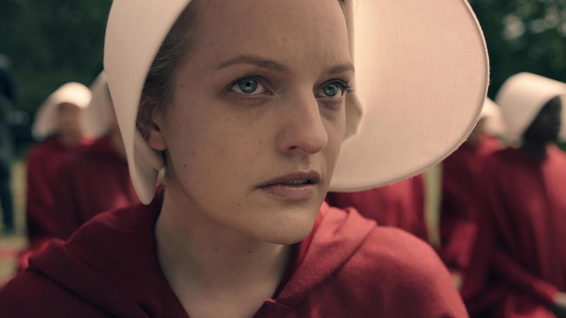 Elisabeth Moss in The Handmaid's Tale