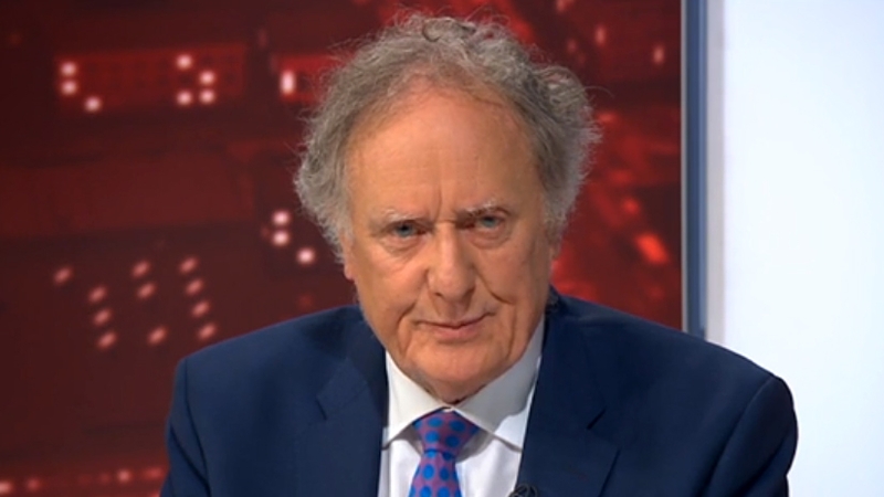 Vincent Browne - Self-deprecating humour very much in evidence on final show, screengrabs via TV3