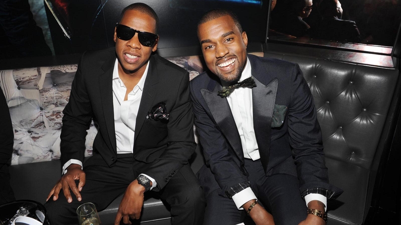 Jay-Z and Kanye West