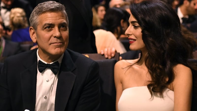George Clooney and wife Amal Alamuddin