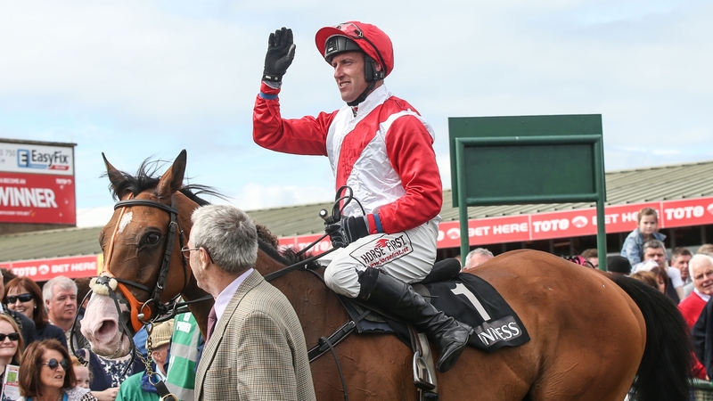 Sandymount Duke in the winners enclosure at Ballybrit in 2015