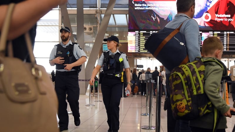 Police patrol Sydney airport