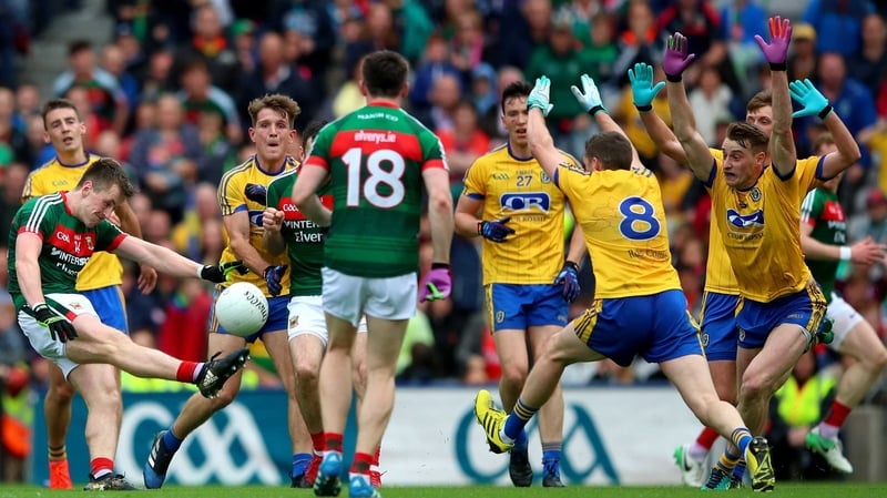 Mayo and Roscommon couldn't be separated first time out in Croke Park as the game finished 2-09 to 1-12