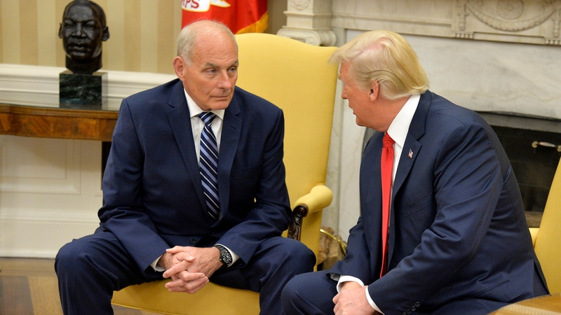 John Kelly replaces Reince Priebus as White House chief of staff
