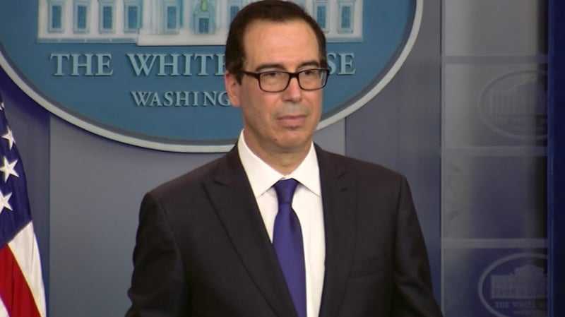 US Treasury Secretary Steven Mnuchin said Venezuela's election "confirms that Maduro is a dictator"