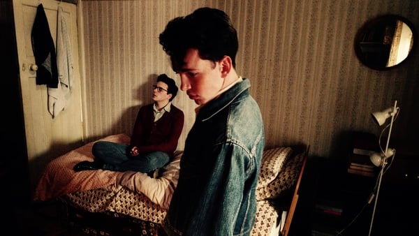 In the laboratory of genius: Jack Lowden (seated) as Morrissey and Laurie Kynaston as Johnny Marr in England is Mine