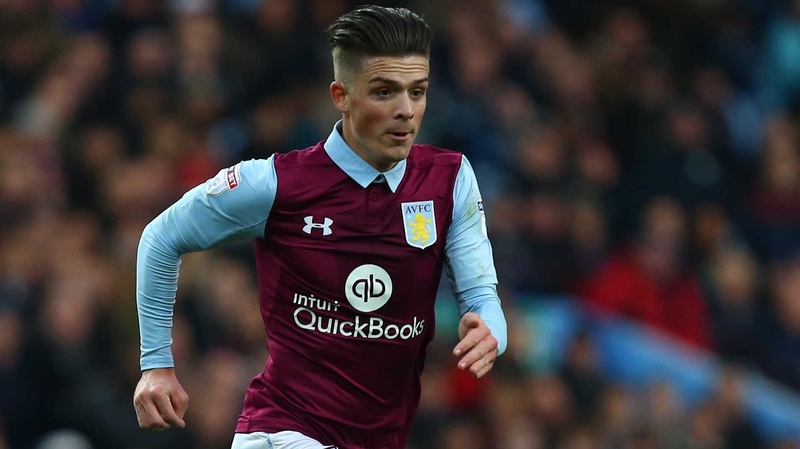 Jack Grealish suffered the injury in a collision with Tom Cleverley