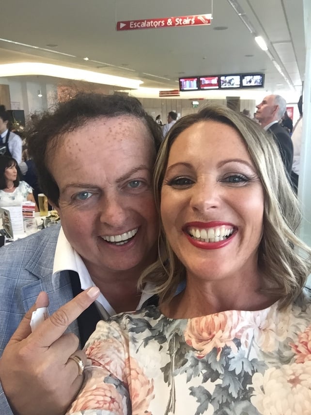 Marty Morrissey and Suzanne Garvey