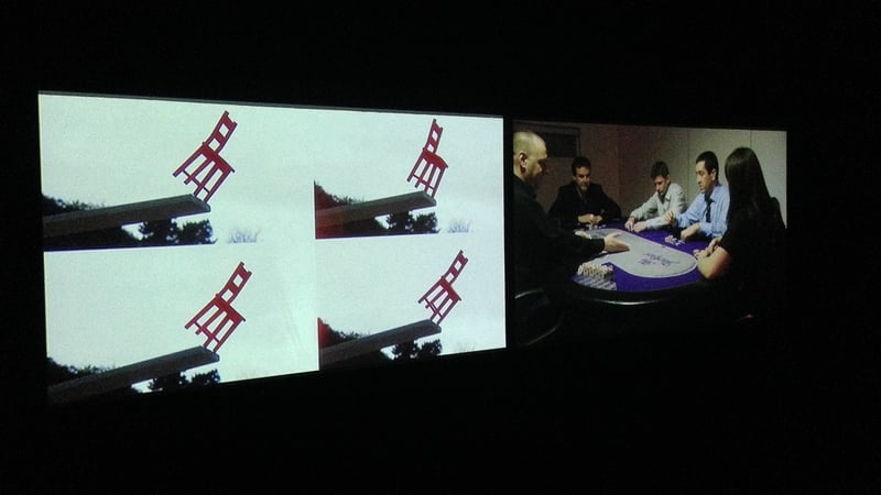 Michelle Browne, Risk (2011) -
 Screening Room. Crawford Art Gallery December 2014.
