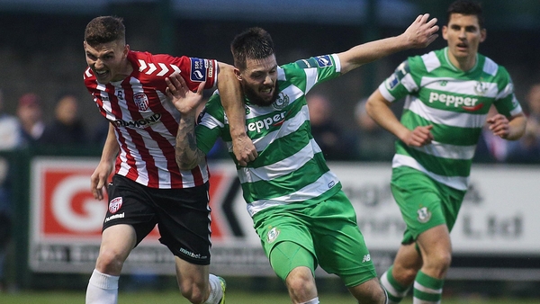 Derry took a big step towards securing European football with a win in Tallaght