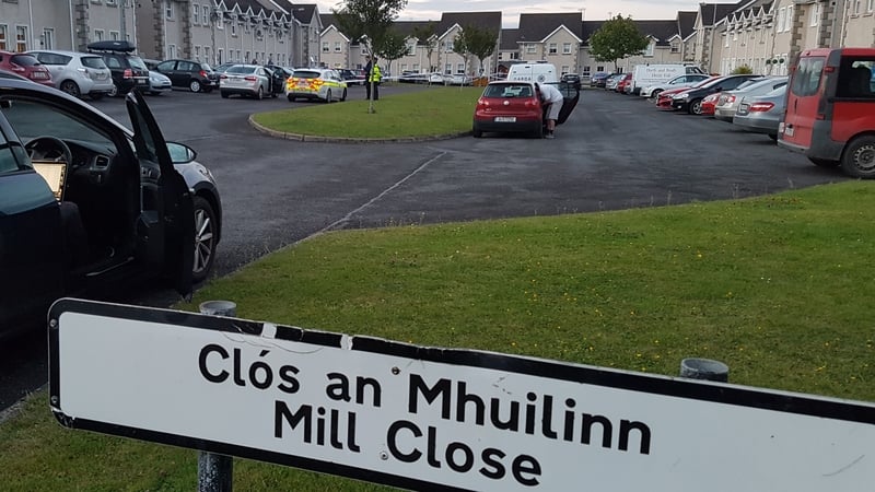 The man was driving into his home at Mill Close in Stamullen when the attack happened