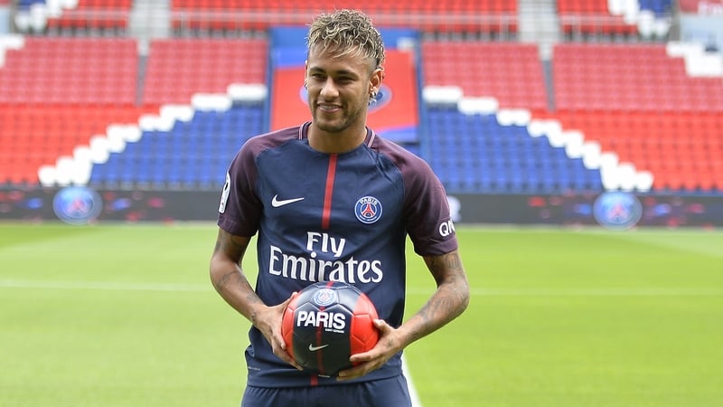 Neymar left Barcelona for Paris earlier this month