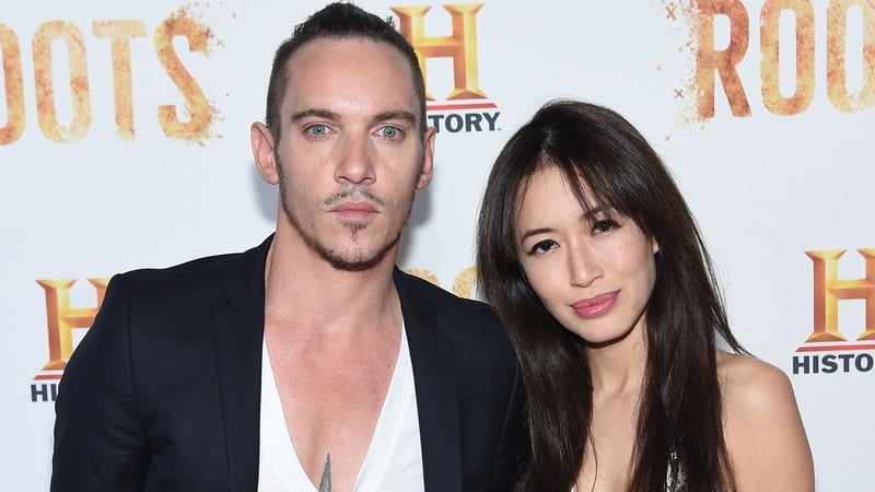 Jonathan Rhys Meyers and wife Mara
