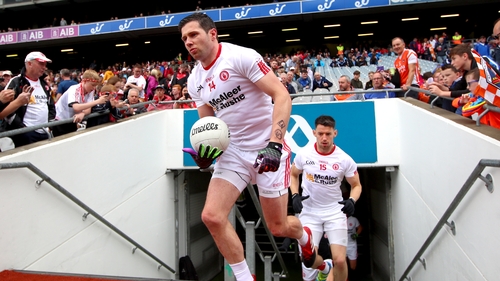 Sean Cavanagh will lead his team out at Croke Park again