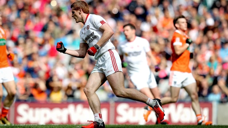 Peter Harte was named man of the match