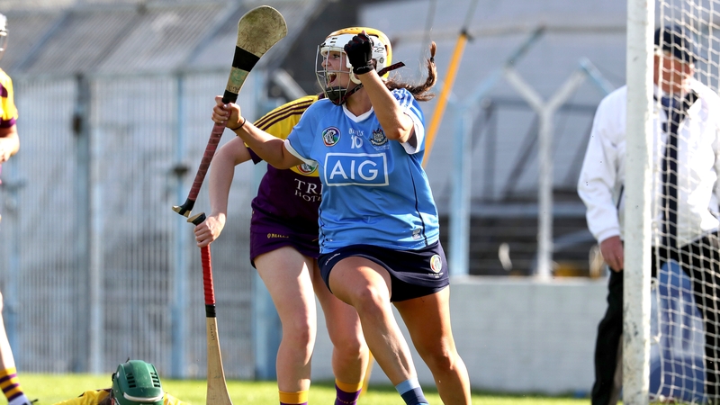 Ali Twomey celebrates her crucial second half goal