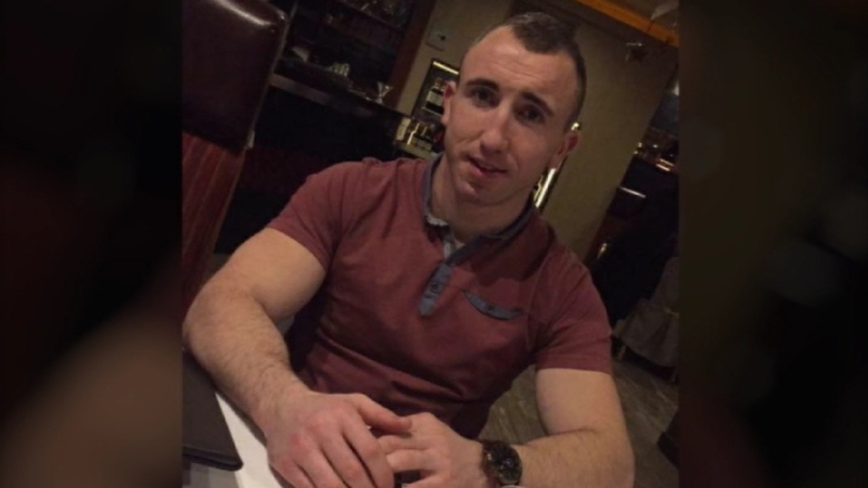 The victim has been named locally as 25-year-old Karl Haugh