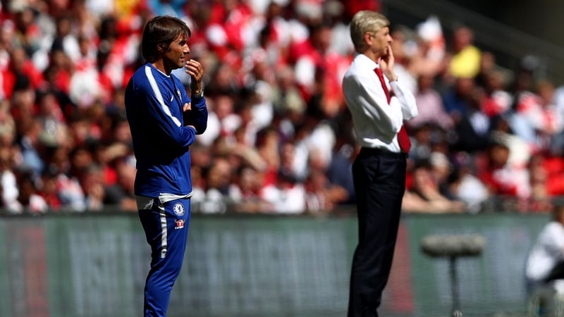 Antonio Conte and Arsene Wenger