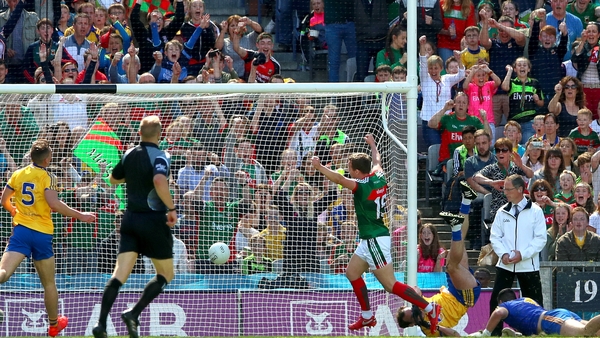 Andy Moran scored Mayo's second goal