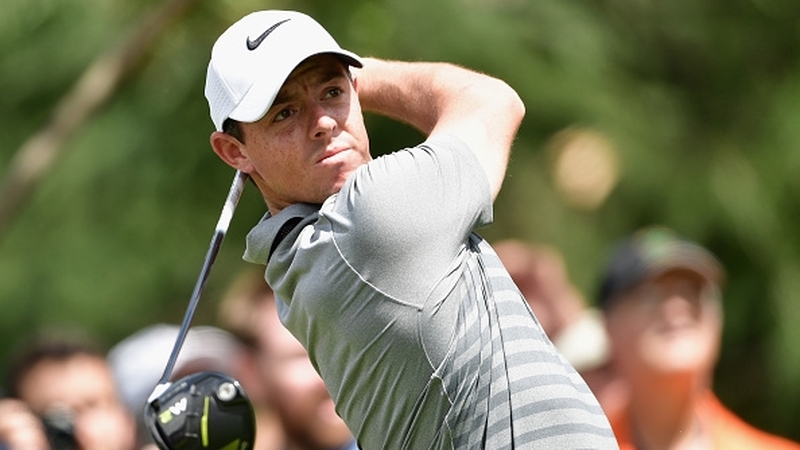 McIlroy practicing at Quail Hollow ahead of the PGA Championship