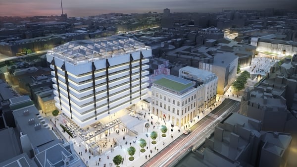 Central Plaza will accommodate over 1,300 professional workers and create over 300 new full and part-time retail and hospitality jobs