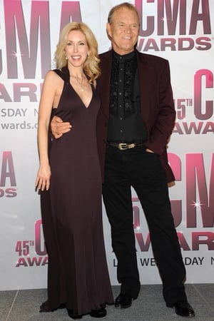 Kim Woolen and Glen Campbell at the CMA Awards in Nashville, 2011.